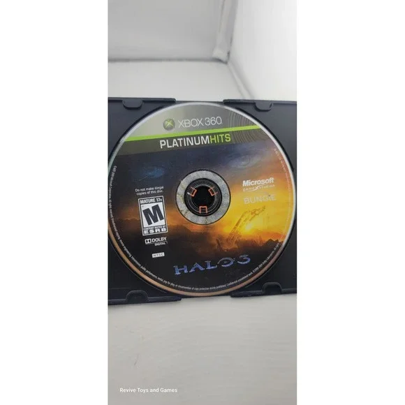 Halo 3 (Microsoft Xbox 360, 2007) Disc Only Tested and Working Great Condition - Picture 1 of 3